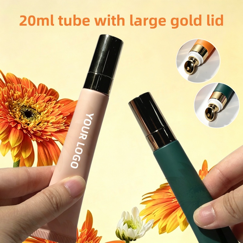 Luxury Gold Skincare - 【Logo Personalizzato】50 Pezzi Tubo Spremibile di