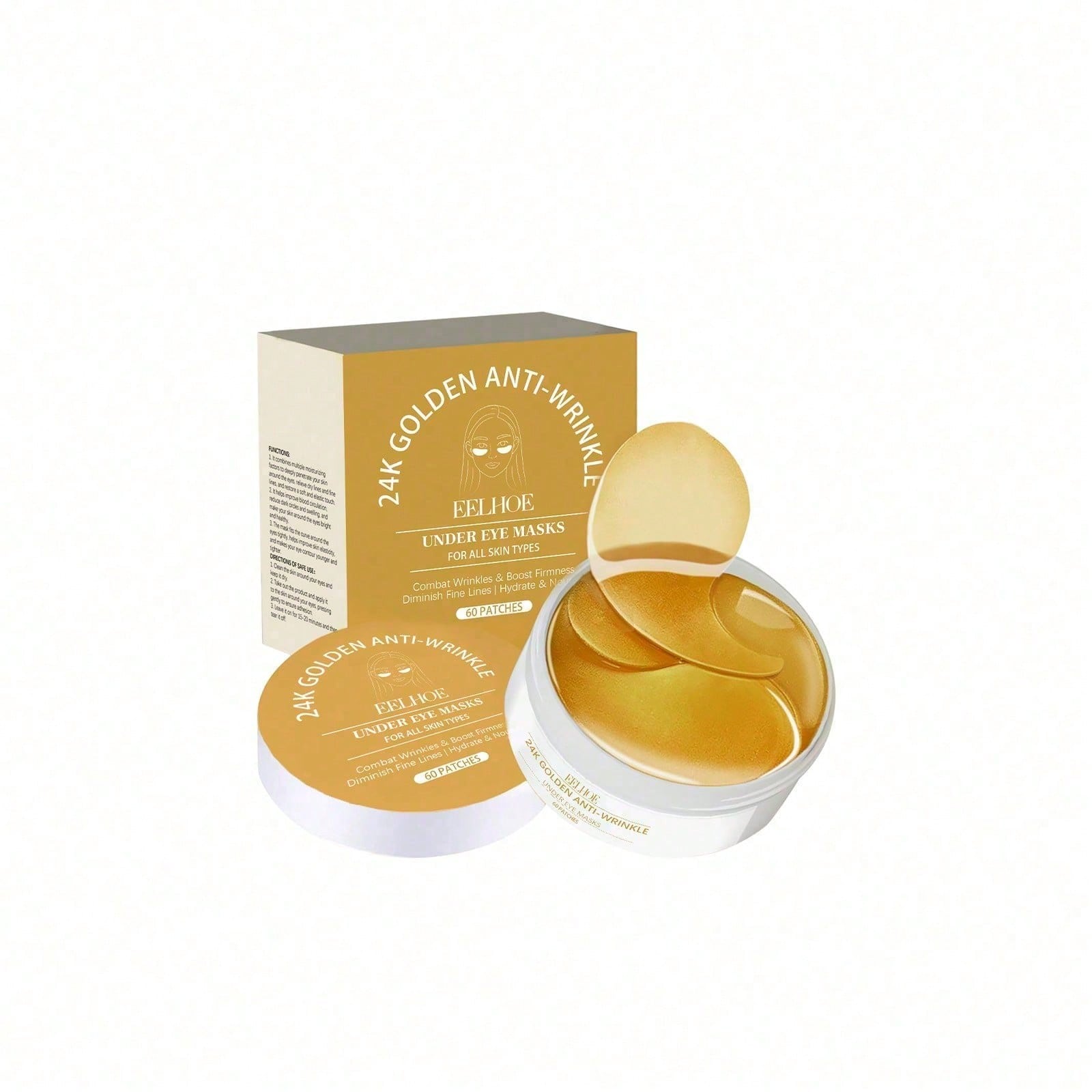 Luxury Gold Skincare - Maschera Occhi in Oro 24K, 60