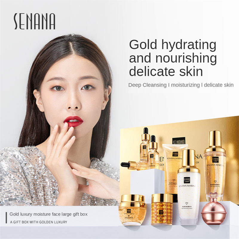Set per la cura della pelle in - Luxury Gold Skincare recensione e prezzo