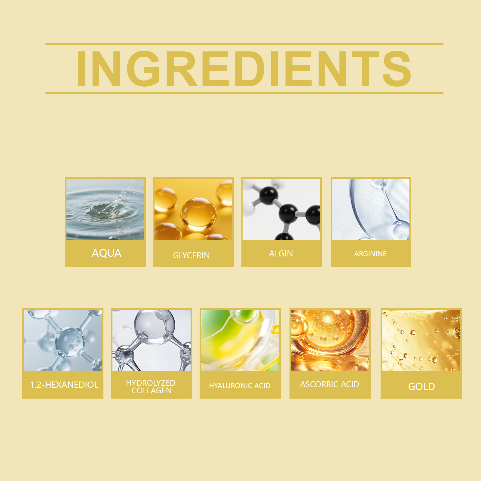 Maschera Occhi Idratante e Rip - Luxury Gold Skincare recensione e prezzo