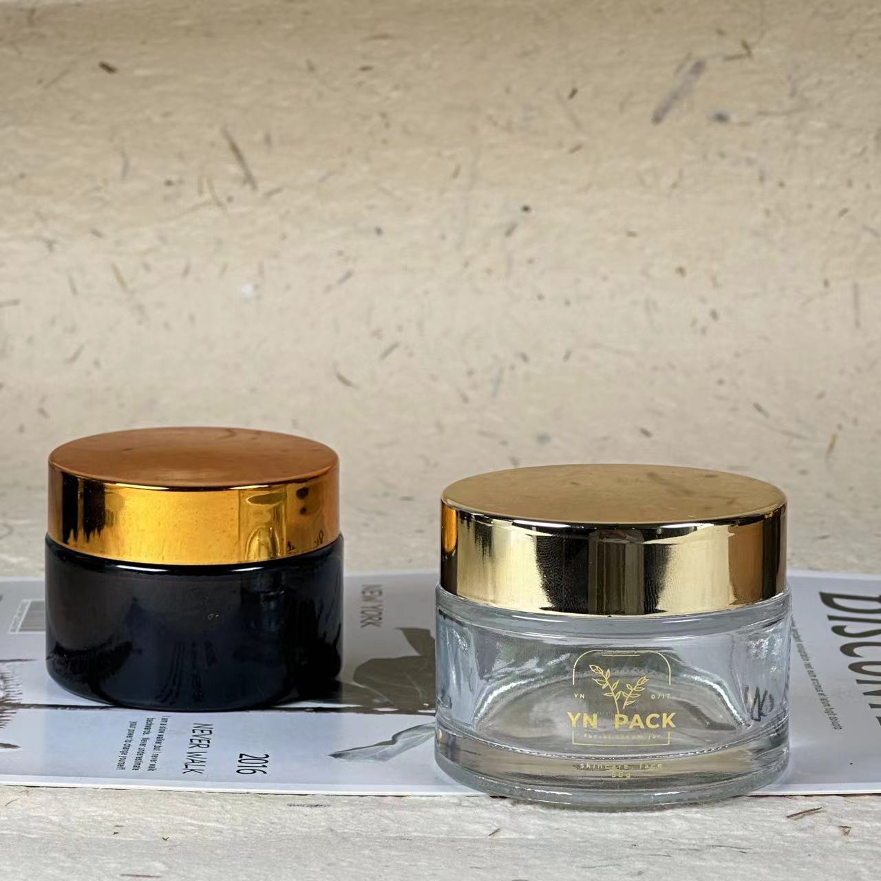 Barattolo di vetro di lusso Ba - Luxury Gold Skincare recensione e prezzo