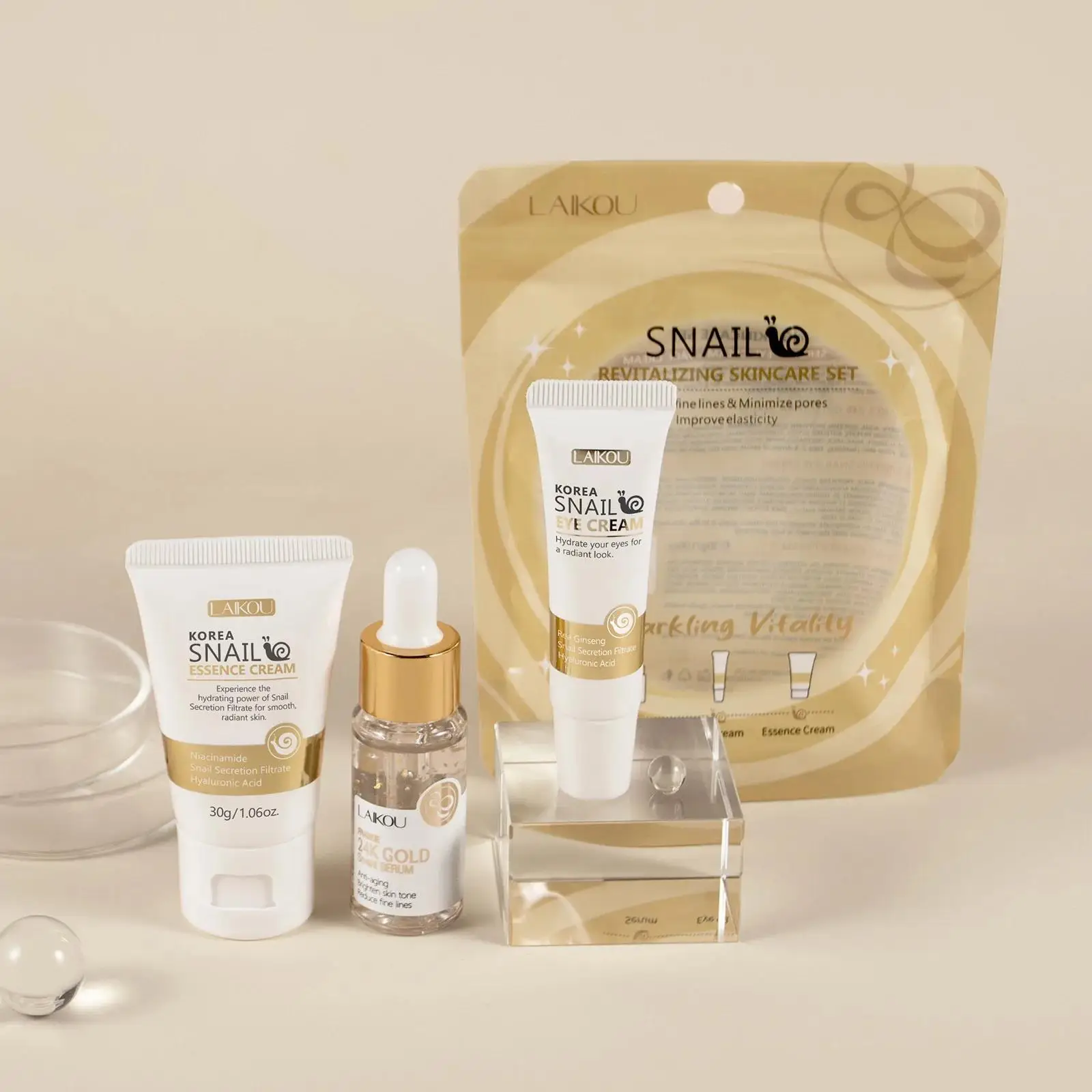24K Oro Lumaca Siero Riparator - Luxury Gold Skincare recensione e prezzo
