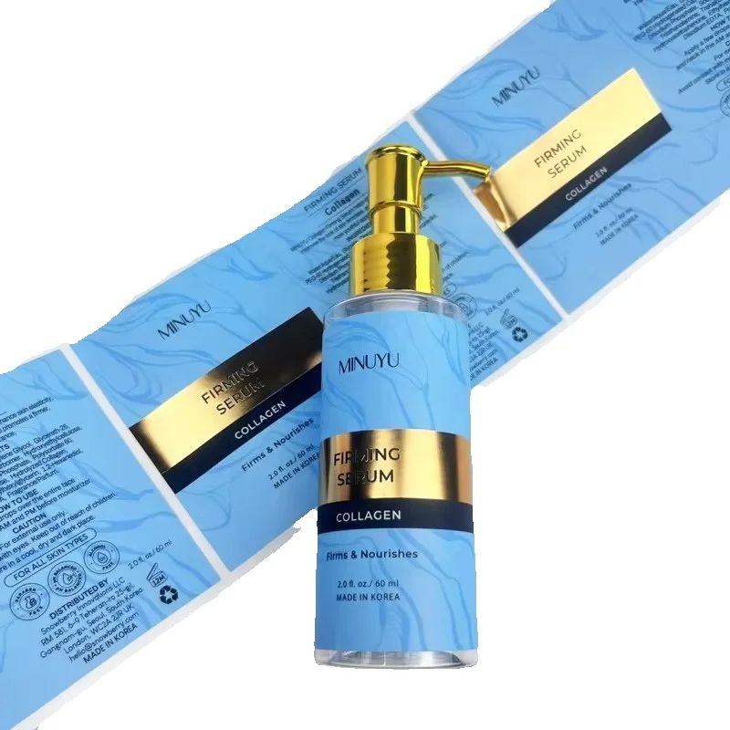 Adesivi biodegradabili stampat - Luxury Gold Skincare recensione e prezzo